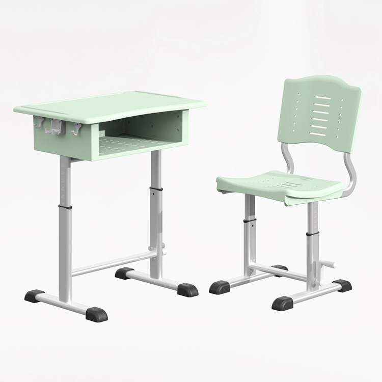 YJ Height Adjustable Single School Classroom Student Chair And Desk Study Table