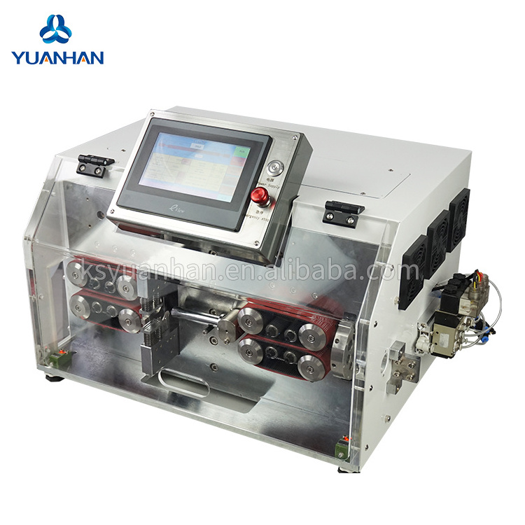 Automatic Wire Cutting Stripping Machine Wire Take up machine ...