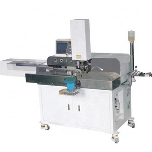 Fully Automatic Cable Piercing Crimping Machine Cable Wire Cutting Stripping One Side Twisting Tinning Another Side Crimping