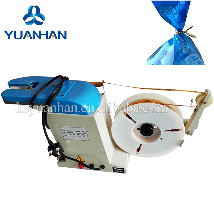 Bread packing wire twist tie machine for food gift Bandage machine