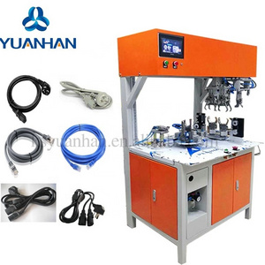 High Speed Fully automatic Power cable Coil Winding Machine / Cord Winding and Binding Machine