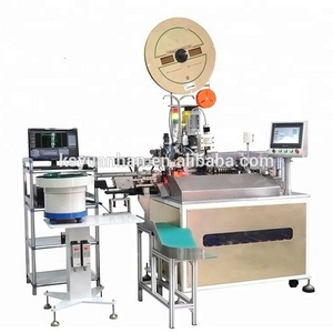 Fully automatic terminal connector assembly machine terminal crimping machine