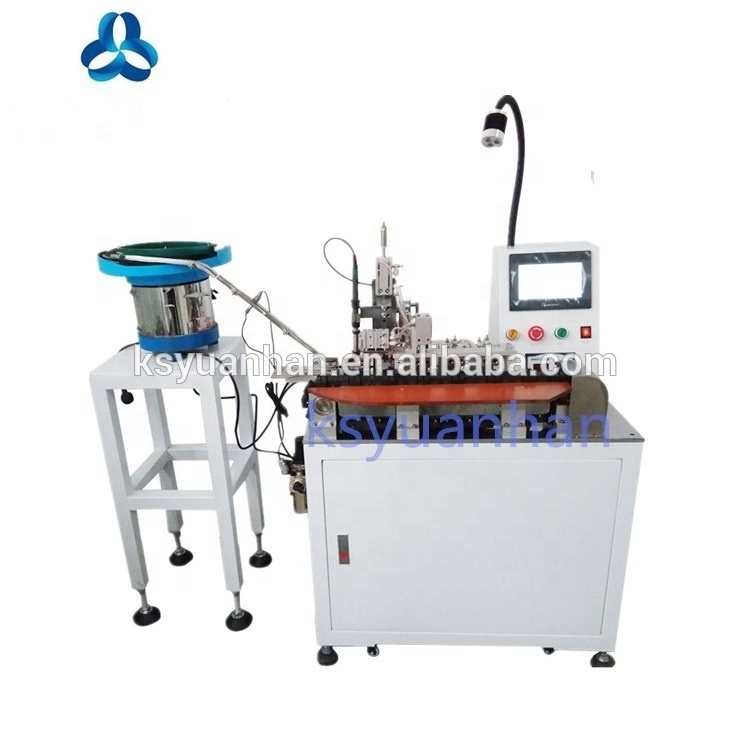 data cable making machine, automatic USB wire connector soldering machine