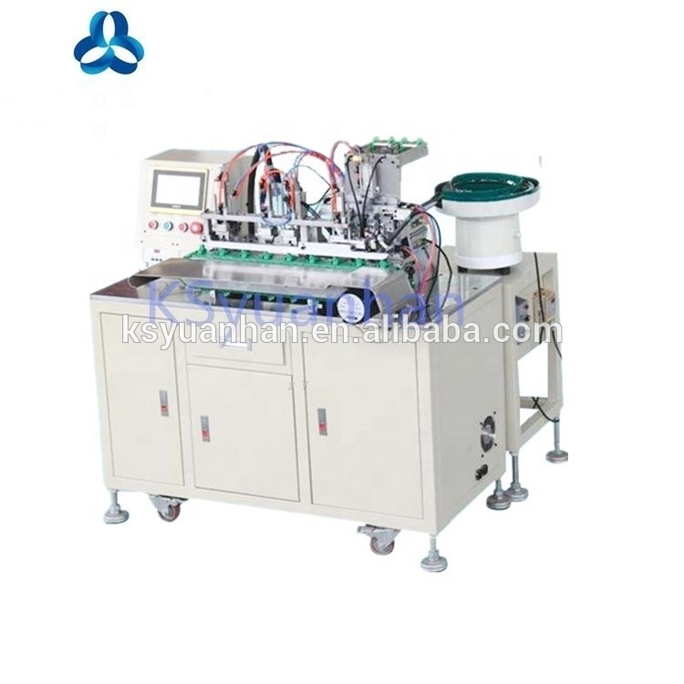 data cable making machine, automatic USB wire connector soldering machine