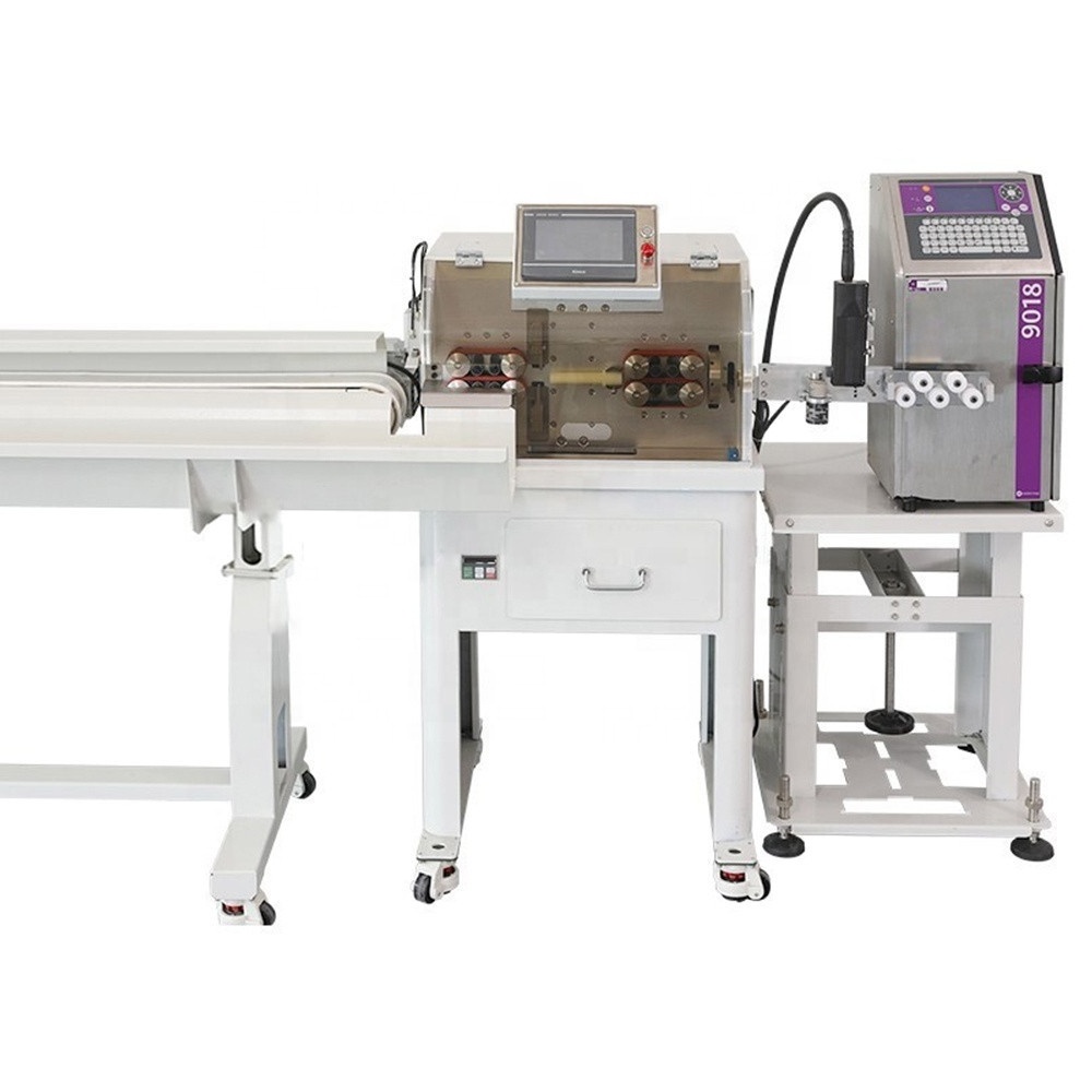 Automatic Wire Cutting Stripping Machine Wire Take up machine ...