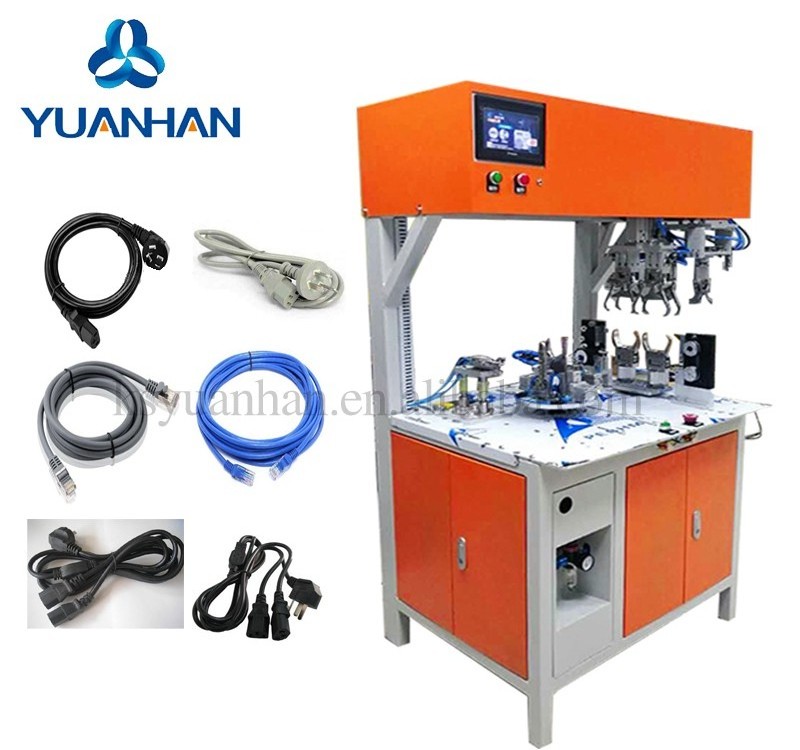 High Speed Fully automatic Power cable Coil Winding Machine / Cord Winding and Binding Machine