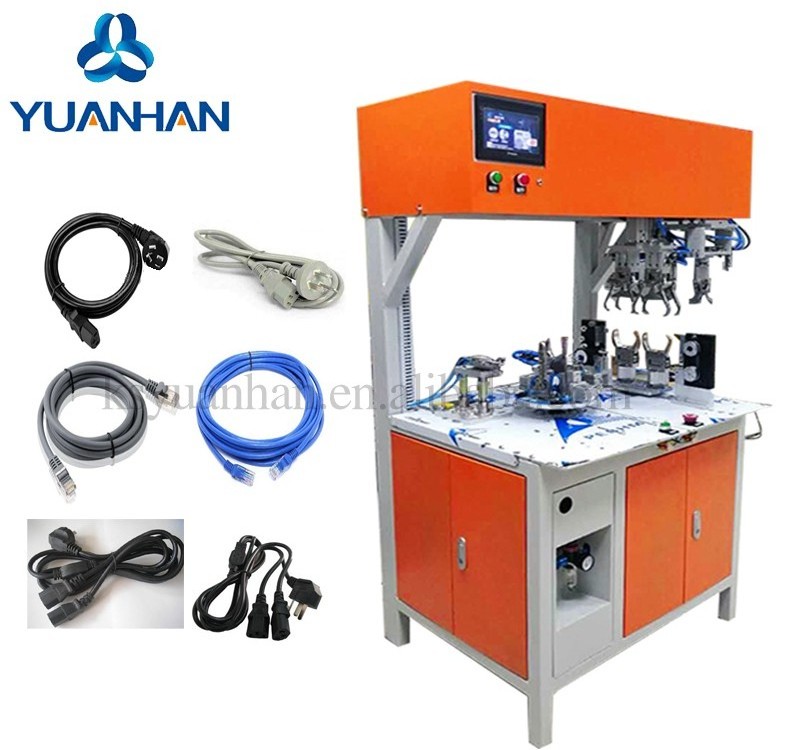 High Speed Fully automatic Power cable Coil Winding Machine / Cord Winding and Binding Machine