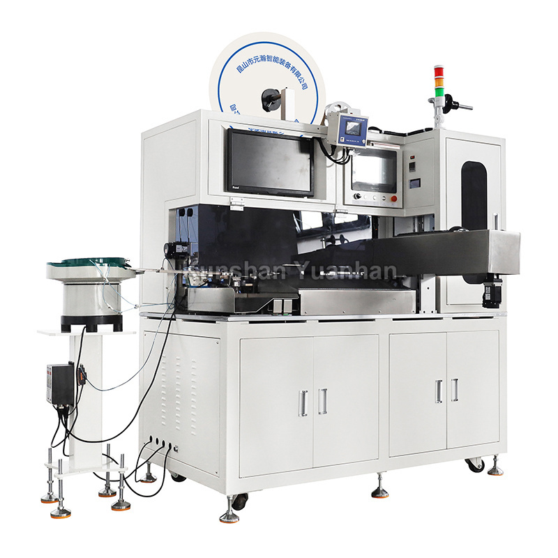 Fully wire-single-head and shelling Housing insertion machine wire strip twist tin dip terminal crimp machine