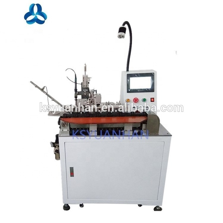 data cable making machine, automatic USB wire connector soldering machine