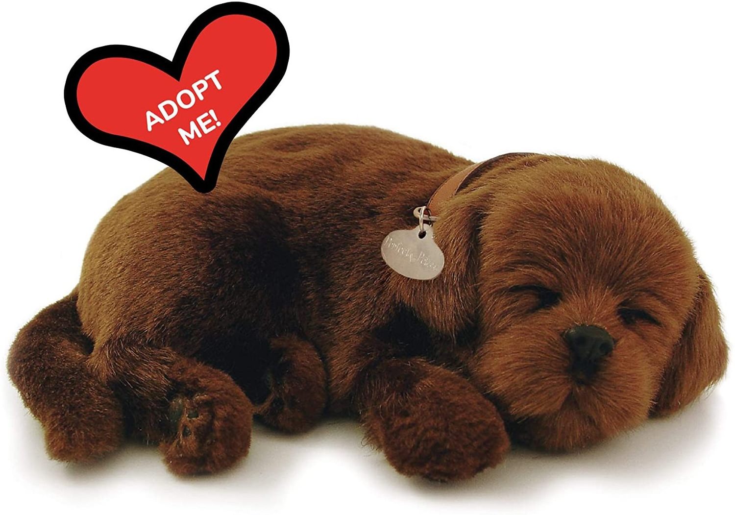 Cute Toys Perfect petzzz  Small Sleeping Barking  Breathing  Puppy Dog Plush Dog Real Life dog Toy