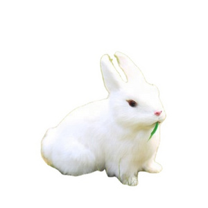 Wholesale Factory price White Long Ear Rabbit Plush Stuffed Bunny toys