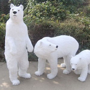 Large Outdoor Christmas Decorations 2024 White Christmas Polar Bear sets Custom luxury Home Decoration Supplies