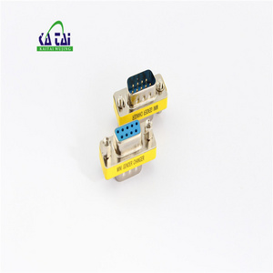 db male to db female connector 9pin mini gender changer