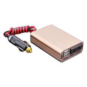 Factory 150W Car Power Inverter 12VDC to 110V 220VAC Modified Sine Wave Inverter with Cigarette Lighter