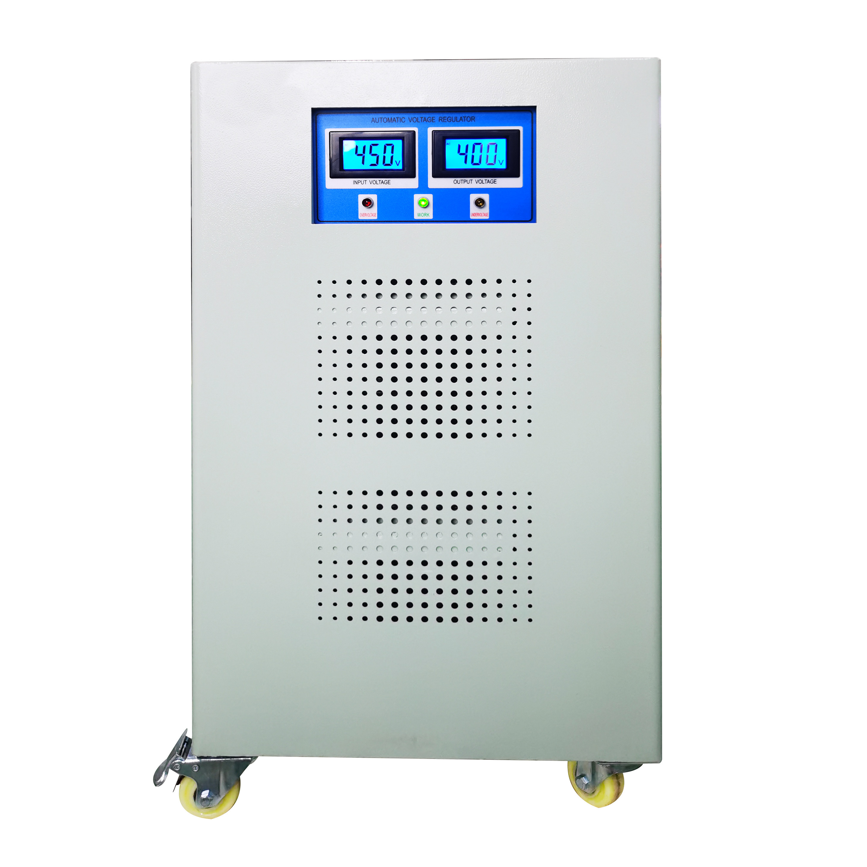 Three phase automatic voltage stabilizer 15kva 30kva 50kva 60kva 100kva 200kva 3 phase avr generator voltage regulator