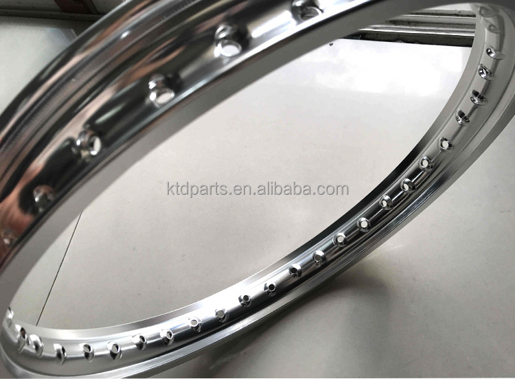 KTD Chrome Aluminum Alloy Wheel SIMSON 16 Inch 1.6 x 16 Steel Scooter Motorcycle Rim