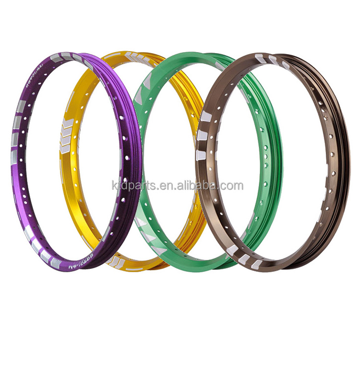 Motorcycle Wheel Rims D Type Chrome Polished Steel Aluminum Alloy 10 12 14 16 17 18 19 21 23 Inches Customized Anodizing Colors