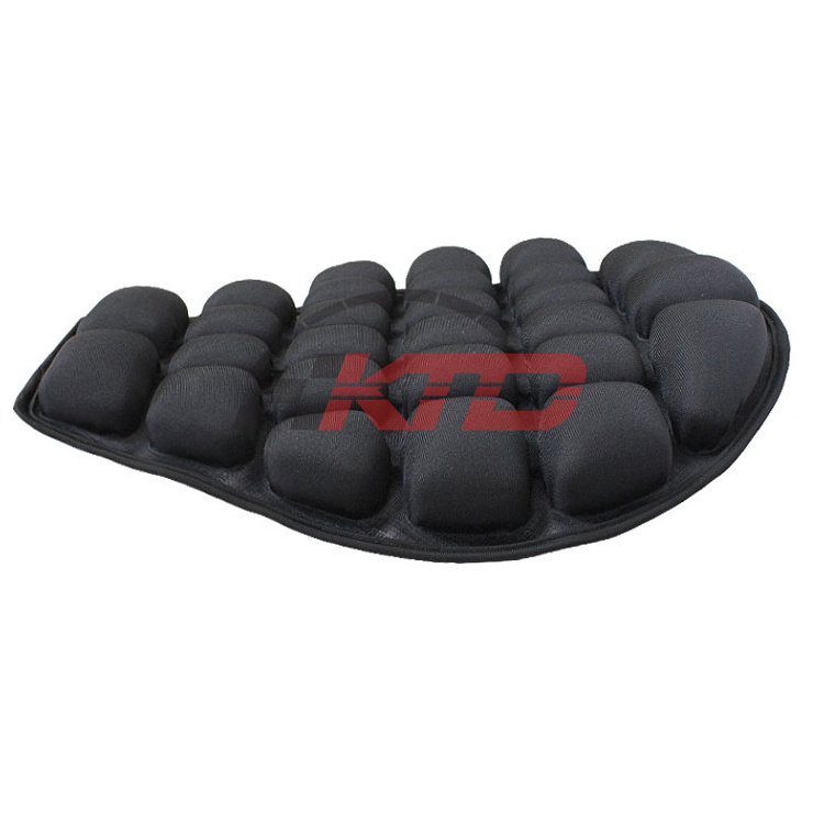 Universal Breathable Cool Comfortable Lycra Motorcycle Seat Cushion Air Inflatable Shock Absorption Anti Slip Motorbike Seat Pad