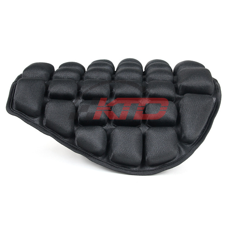 Universal Breathable Cool Comfortable Lycra Motorcycle Seat Cushion Air Inflatable Shock Absorption Anti Slip Motorbike Seat Pad