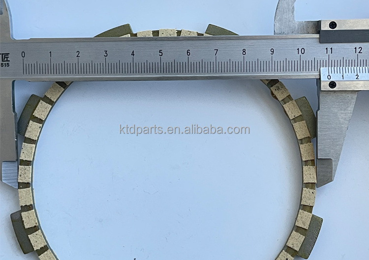 KTD Bajaj Pulsar NS200 200NS Paper Based Disk Clutch Lining Assembly Motorcycle Clutch Friction Disc Plate Kits