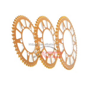 Can Customized Racing Aluminum Motorcycle Chain Rear Sprocket With Proven Good Quality