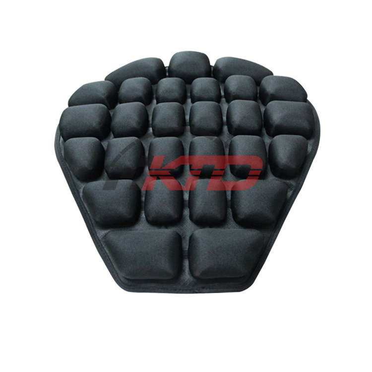 Universal Breathable Cool Comfortable Lycra Motorcycle Seat Cushion Air Inflatable Shock Absorption Anti Slip Motorbike Seat Pad