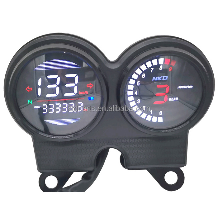 KTD Moto AKT125 NKD Motorcycle LCD Display Digital Electric Speedometer Tachometer Dashboard