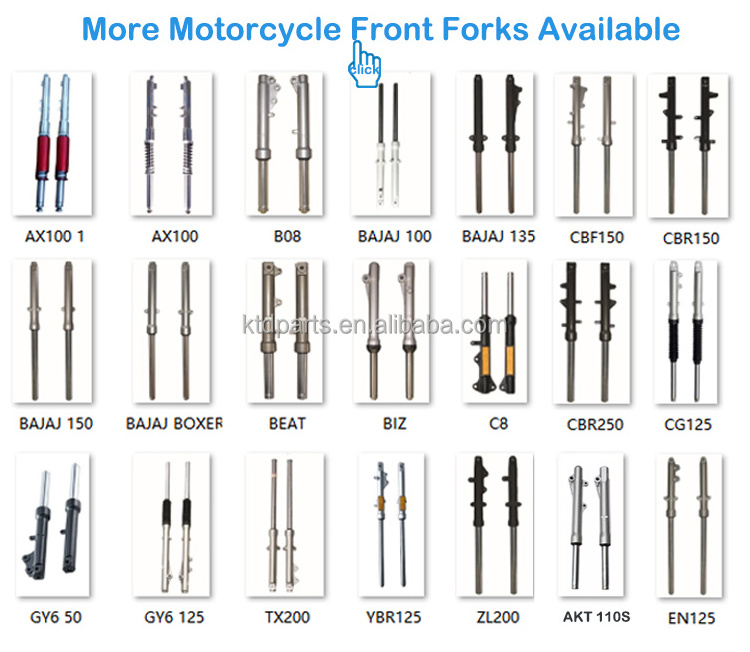 KTD High Quality WAVE Cub Motorcycle Suspension Inverted Front Fork Shock Absorber