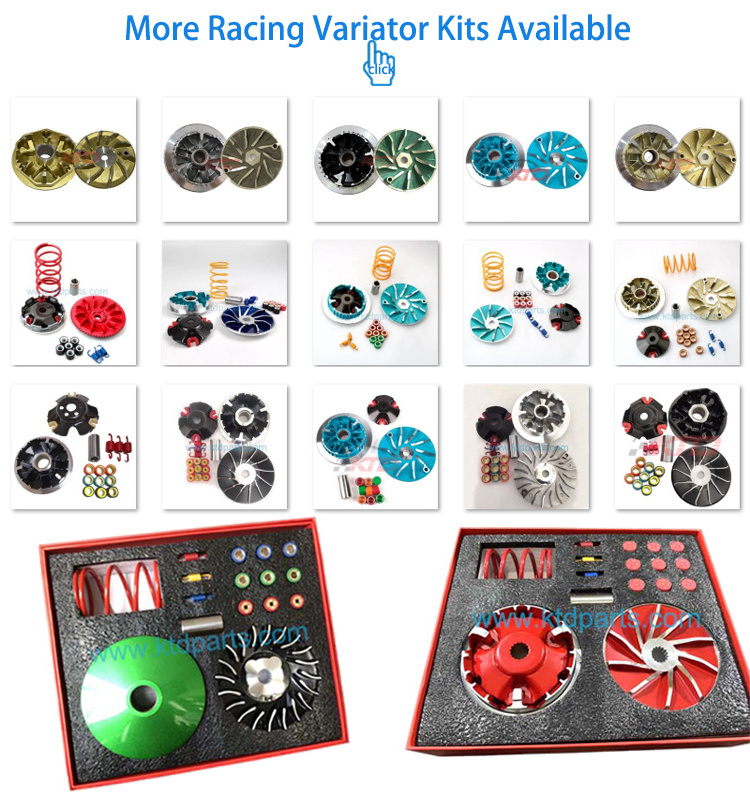 KTD 125cc 150cc Scooter Kymco GY6 125 150 Performance Scooter Set Racing Clutch Variator Drive Pulley Kits