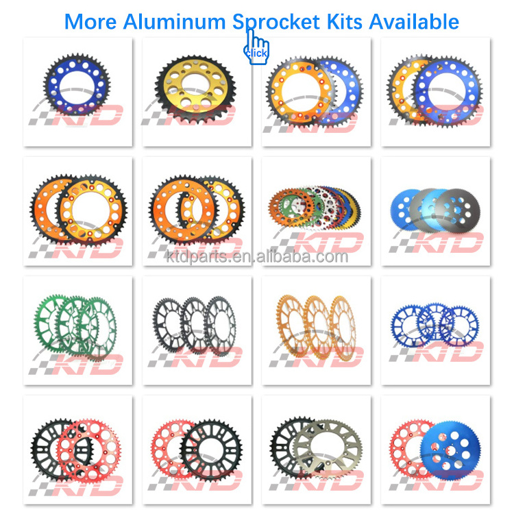 Can Customized Racing Aluminum Motorcycle Chain Rear Sprocket With Proven Good Quality