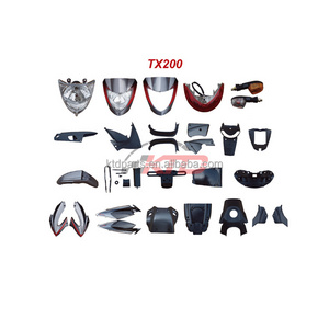 Motorcycle Complete Fairings Repair Kit Body Cowl Spare Parts TX200 Full Plastic Parts