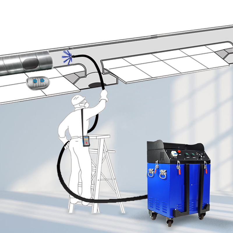 KT-836 hot sell air duct cleaning machine robot equipment rental for commercial hvac cleaning