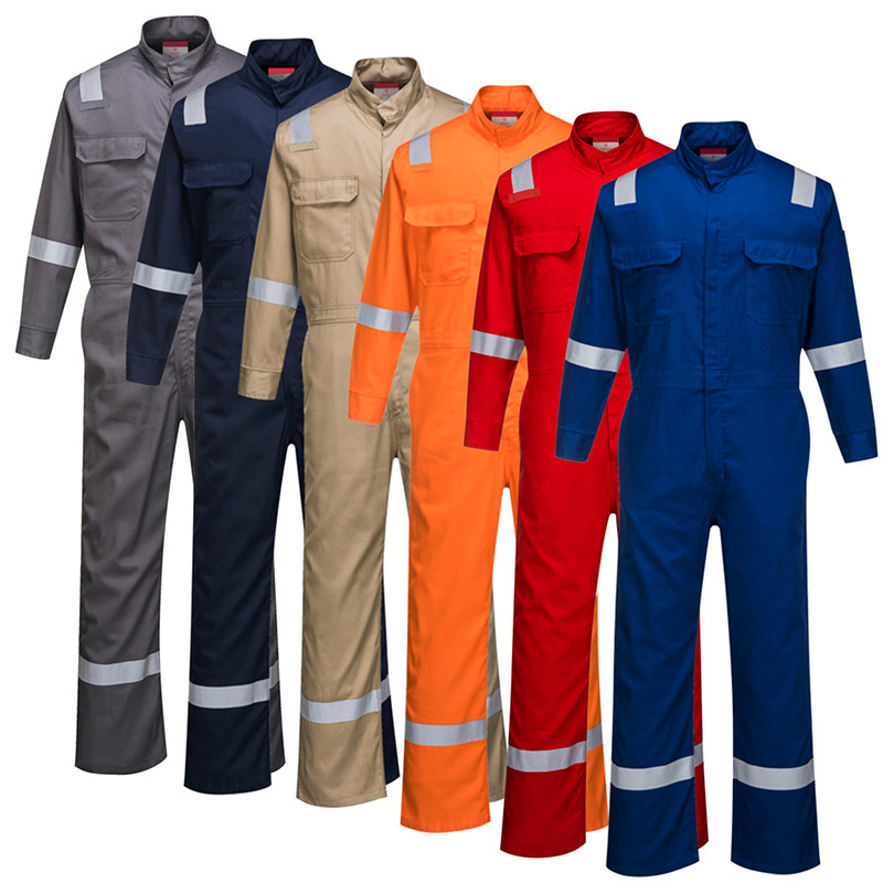 High Performance Flame Retardant Anti Static Anti Arc Working Aramid Nomex Coveralls