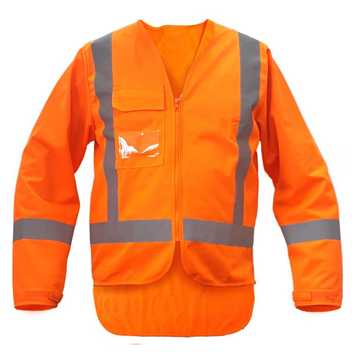 High Visibility Hi Vis Hi Viz Sustainable Reflective Safety Waistcoat Work Wear Vest With Logo