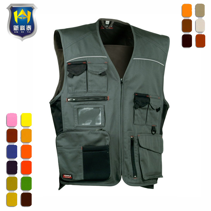 Safety Work Vest Carpenter Vest for Workers