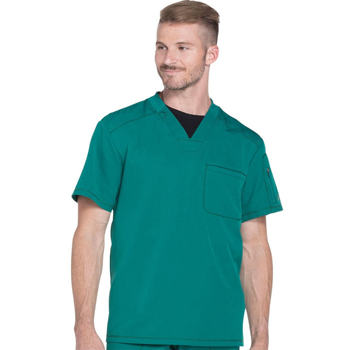 Factory Custom Mens Beauty Salon Uniform Operating  Female Short-sleeved Surgeon Scrub Uniforms