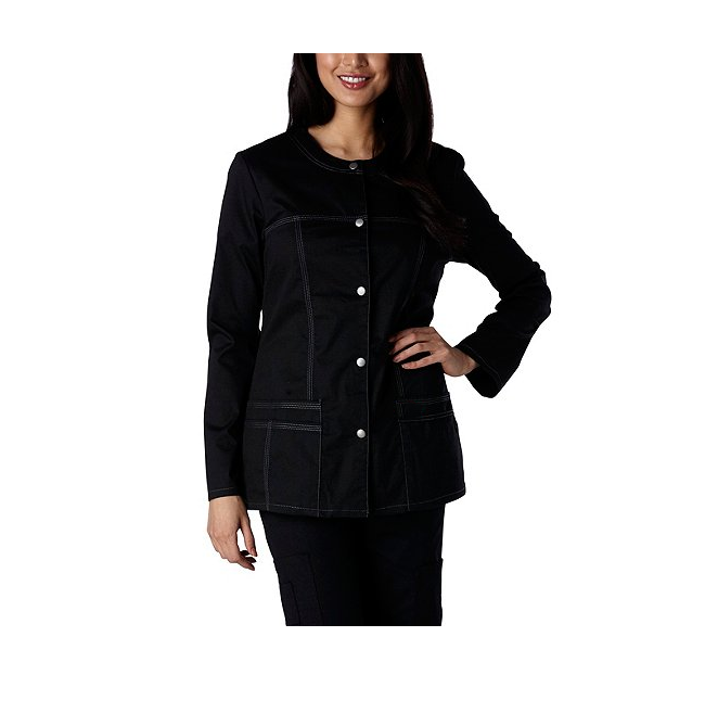 Manager Formal Wear Crew Neck Shirt Blouse Beauty Salon Uniform