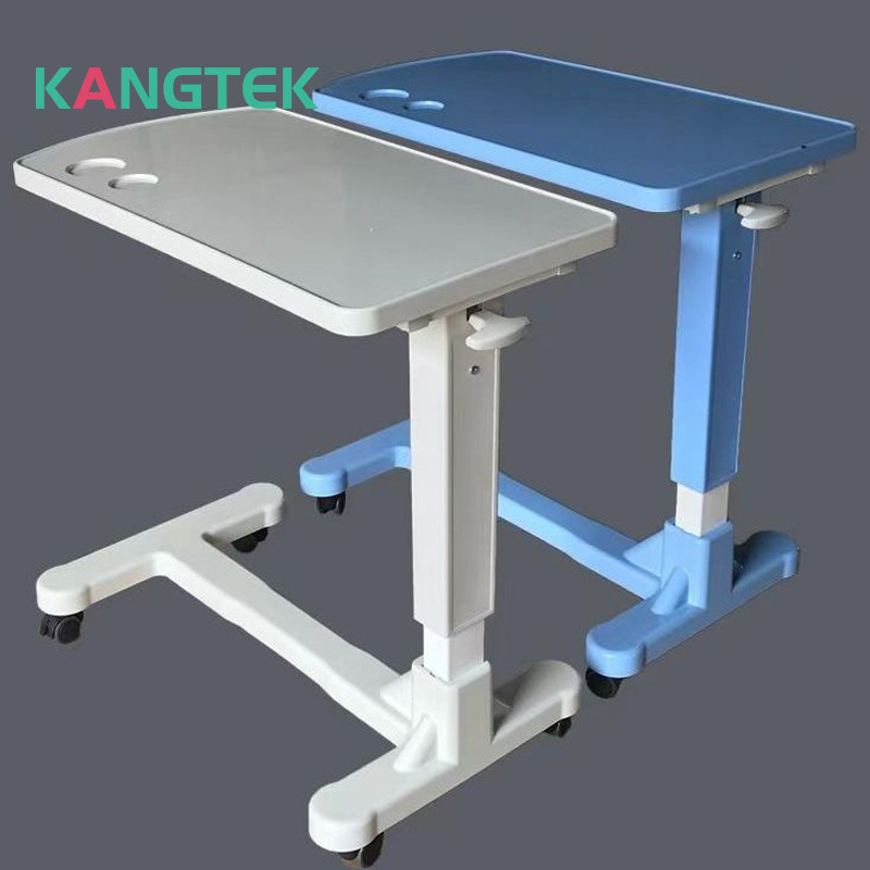 flexispot medical adjustable overbed bedside table Adjustable Hospital Over Bed Tray Table abs overbed table