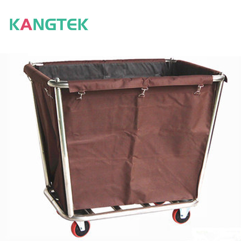 Hotel Clean Linen Cart Housekeeping Hospital Laundry Trolley