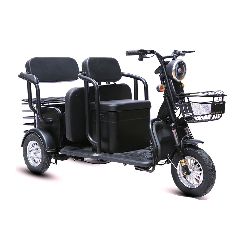 600W 800W OEM triciclo electrico electric cargo trike three wheel electric tricycle motorcycle for 3 people With Lithium Battery