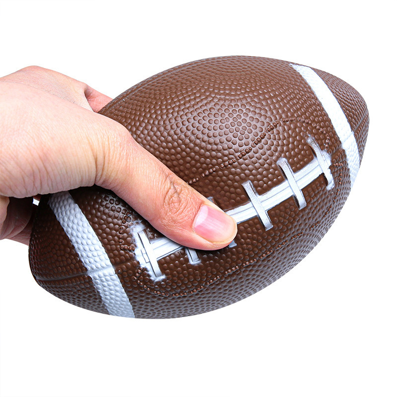 Custom Printed Logo PVC Rugby Ball Inflatable American Football Toy Football for kids