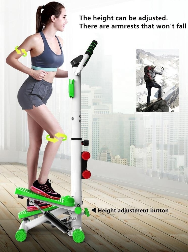 Fitness Equipment Horse Gym Walker Exercise Stepper Machine Mini Air Handrail stepper