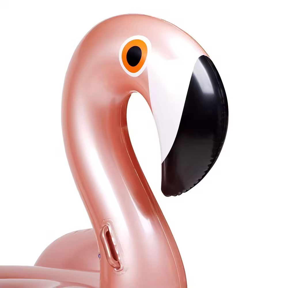 Inflatable Flamingo Pool Float Party Float With Summer Beach Swimming Pool Raft