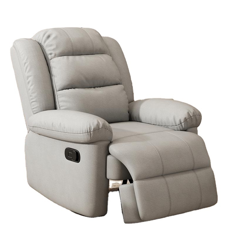 beauty rice white recliner message extendable sofa lazy single seat  multi-function rocking sofa chair