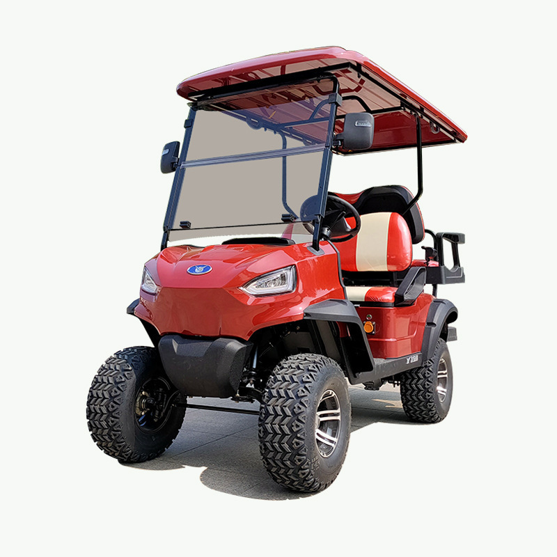 Motor 60V 4 Wheel 4 Seater Golf Carts New Chinese Travel Electric Grocery Cart Electric Scooters 3 - 4 People