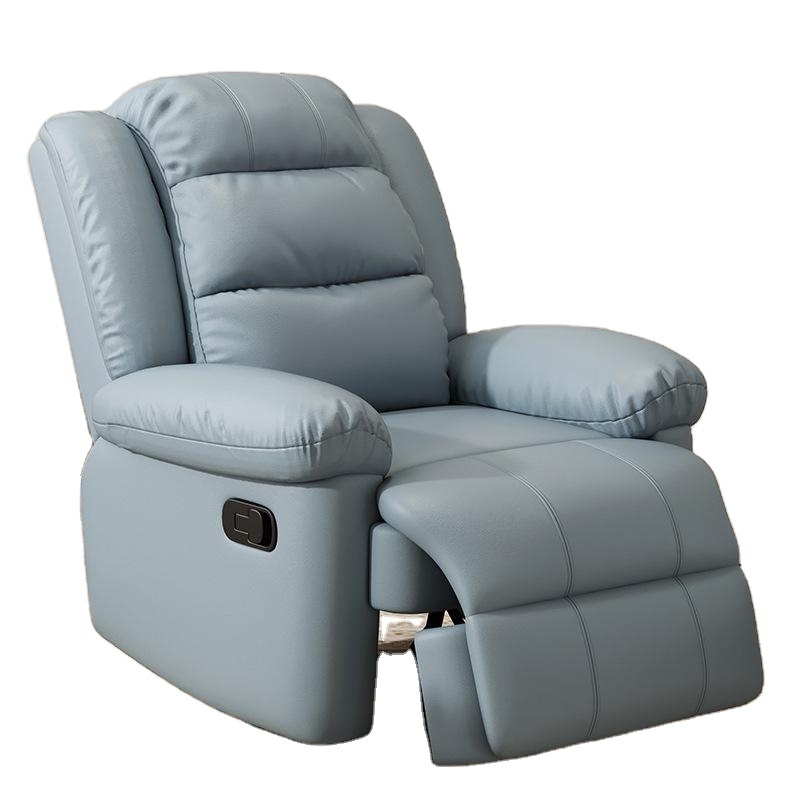 beauty rice white recliner message extendable sofa lazy single seat  multi-function rocking sofa chair