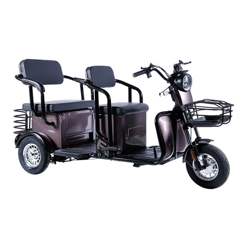 600W 800W OEM triciclo electrico electric cargo trike three wheel electric tricycle motorcycle for 3 people With Lithium Battery