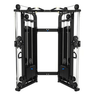 Gym fitness Dual arm exercise smith machine cable crossover machine weight stack pin loaded muti functional trainer FTS Glide