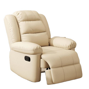 beauty rice white recliner message extendable sofa lazy single seat  multi-function rocking sofa chair