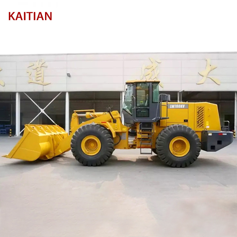 Wheel Loader 7000kg Articulated Payloader Front End Wheel Loader Used for Granary or Sugar Cane